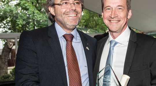 Trophée George Hayward Award 2015