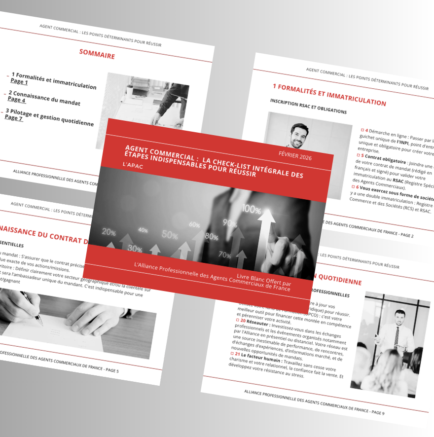 Agent commercial : la check-list intégrale des étapes indispensables pour réussir